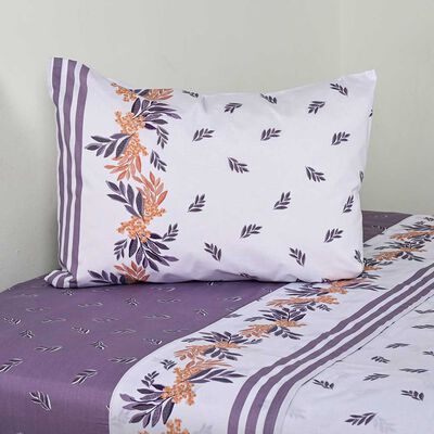 Imagen 1 del producto Juego de Sábanas American Family 144 Hilos 1 Plaza Lavanda Morado