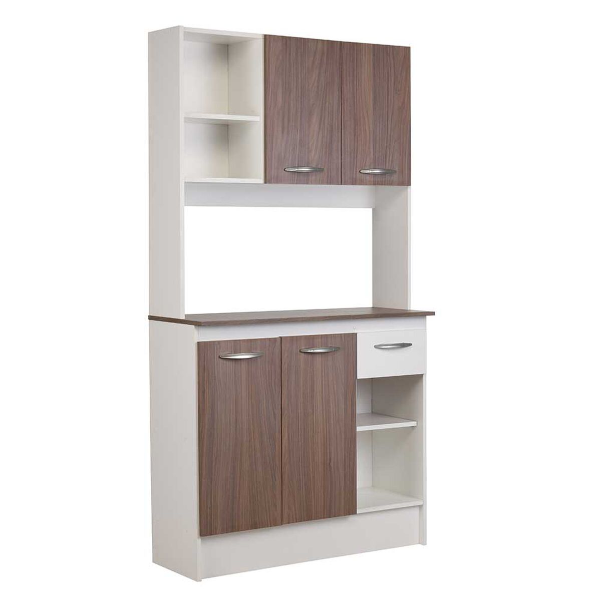 Mueble de Cocina CIC Sofia Nogal Africano Blanco 1 Cajón