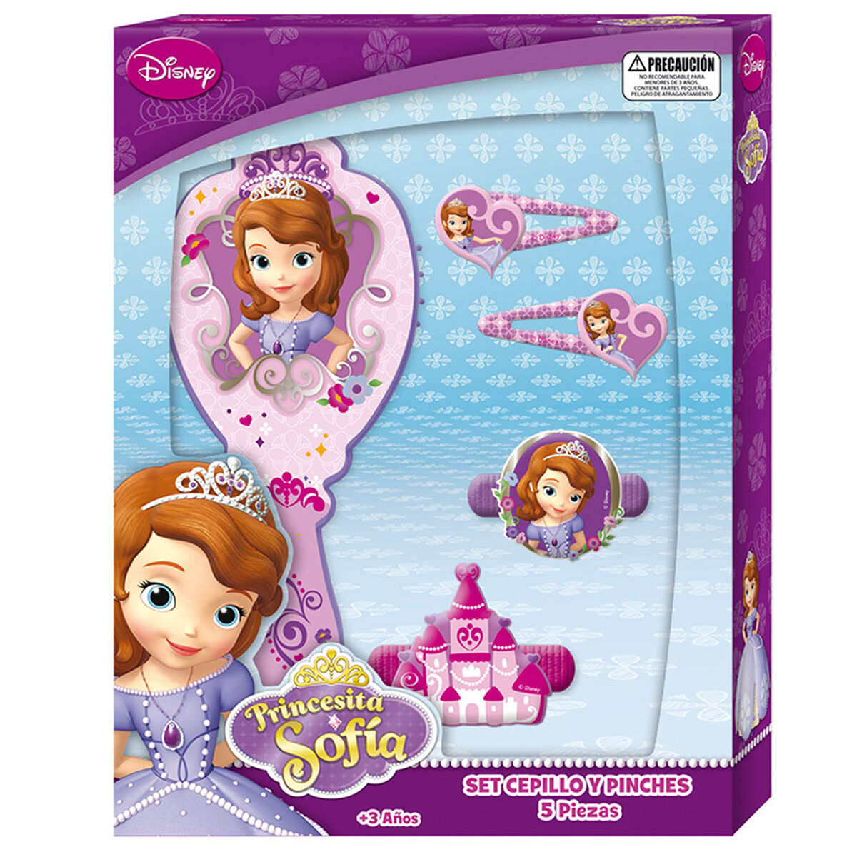 Set Cepillo Con Accesorios Princesita Sofia Disney