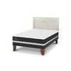 Cama Europea CIC 2 Plazas Ortopedic + Respaldo Milan Alpino