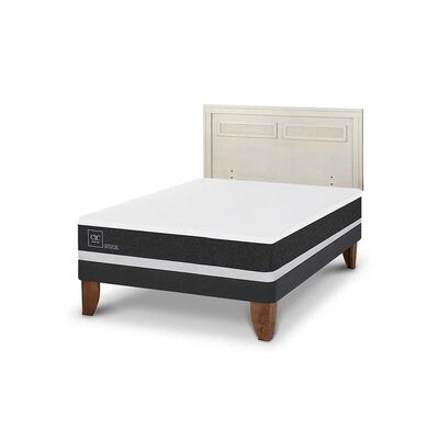 Imagen 2 del producto Cama Europea CIC 2 Plazas Ortopedic + Respaldo Milan Alpino