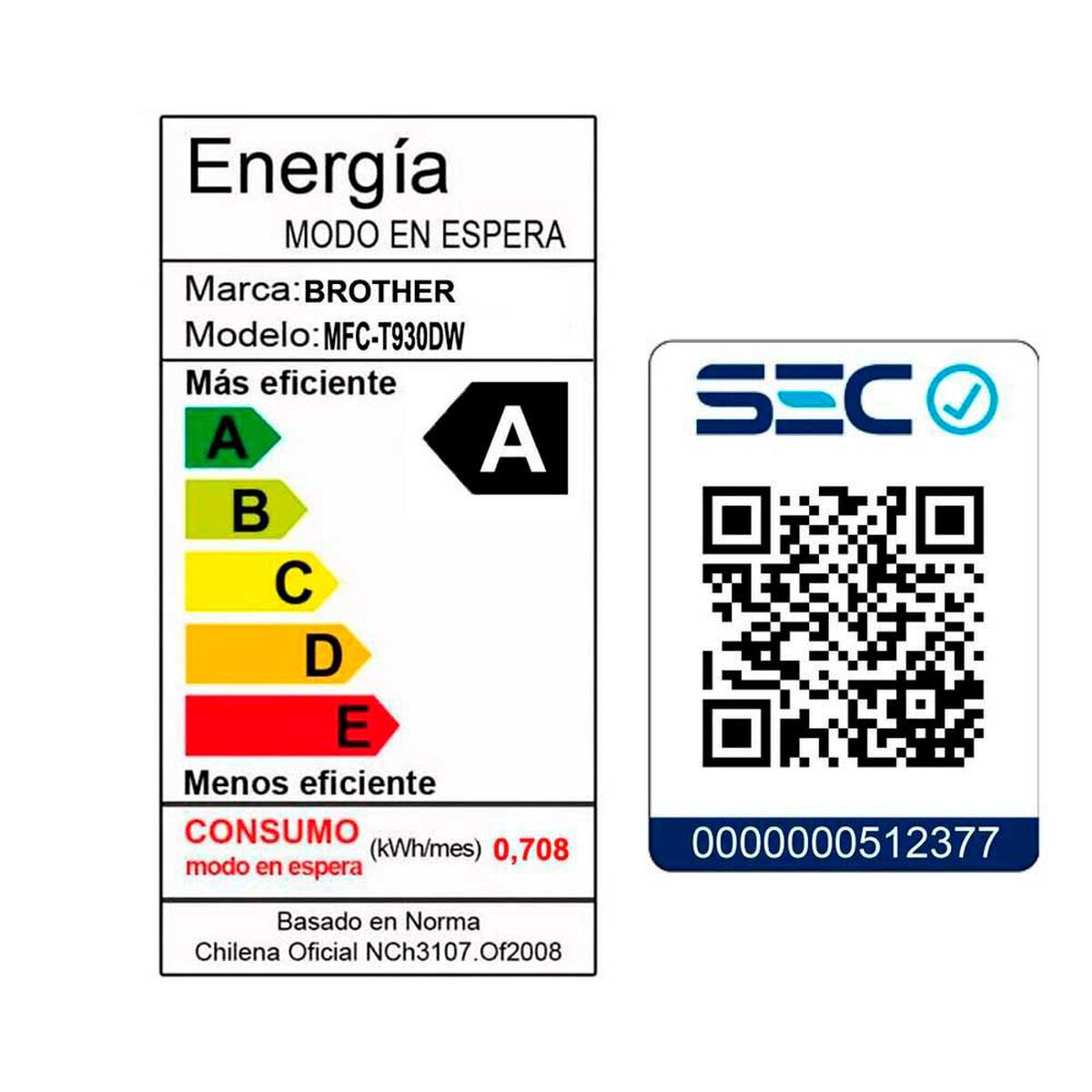 Multifuncional Brother Tinta Continua MFCT930DW Wifi, Fax, D&uacute;plex y ADF