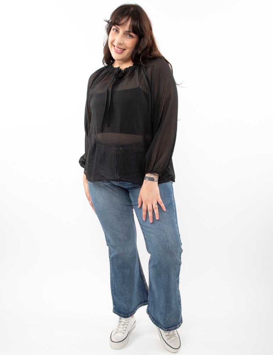 Blusa Manga Larga Mujer Extralindas