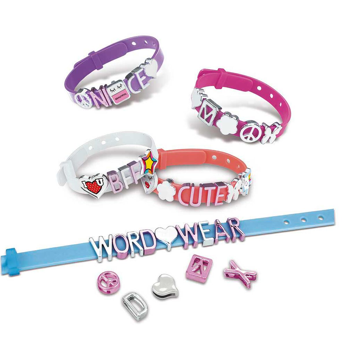 Set De Pulceras Y Colgantes Kids'N Play