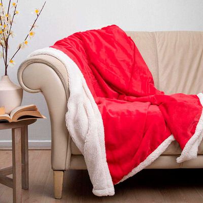 Imagen 1 del producto Manta de Poliéster Doral 127 x 152 cm Fluffy Rojo