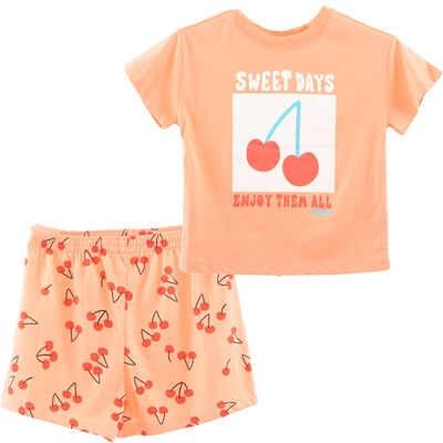 Conjunto Pijama de Algodón Niña Mila