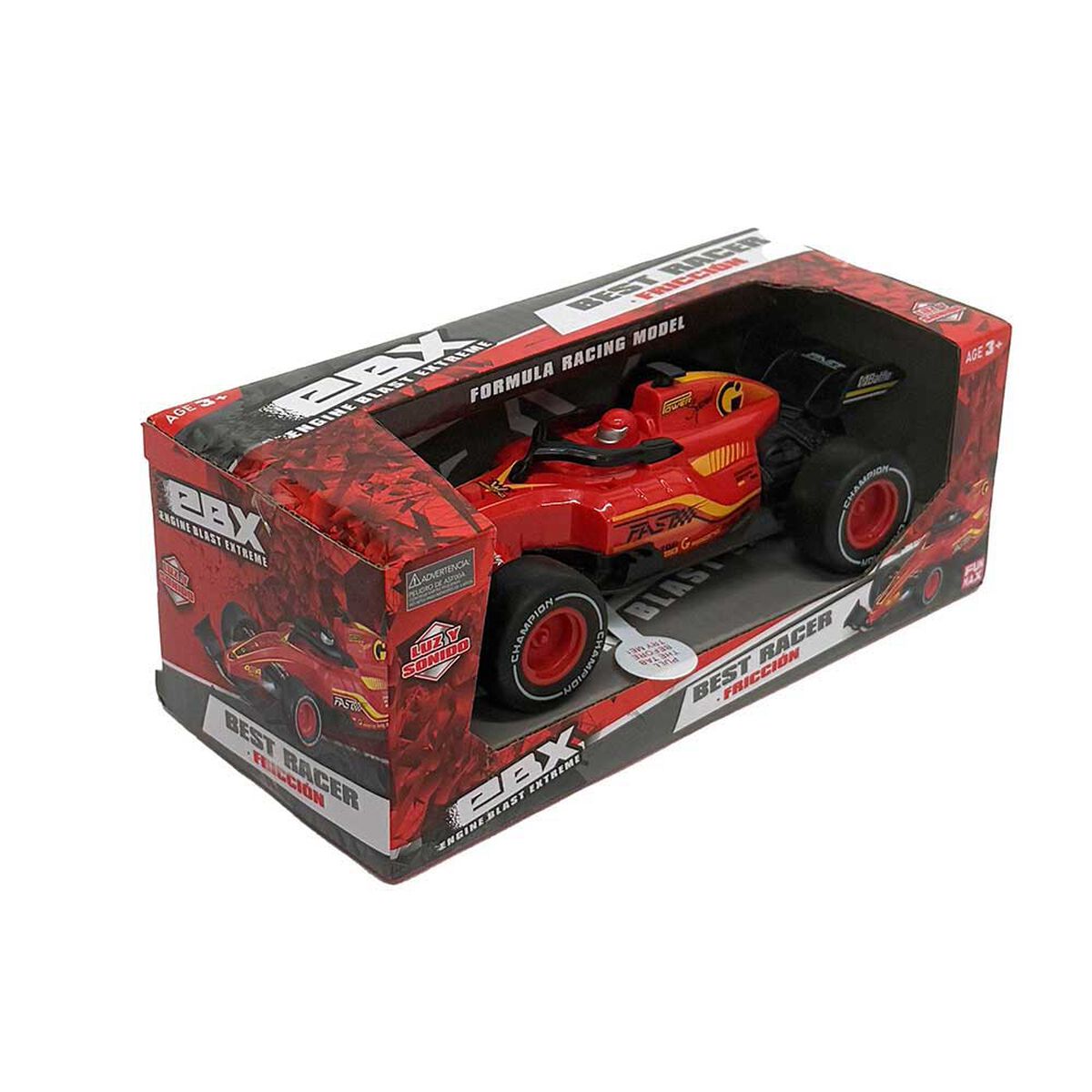 Vehiculo Fricción F1 Pequeño L&S Diseño Surtido Ebx