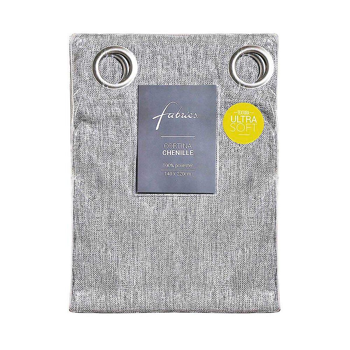 Cortina Fabrics Chenille 140 x 220 cm Gris