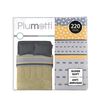 Juego de S&aacute;banas Plumetti King Estampada Birch