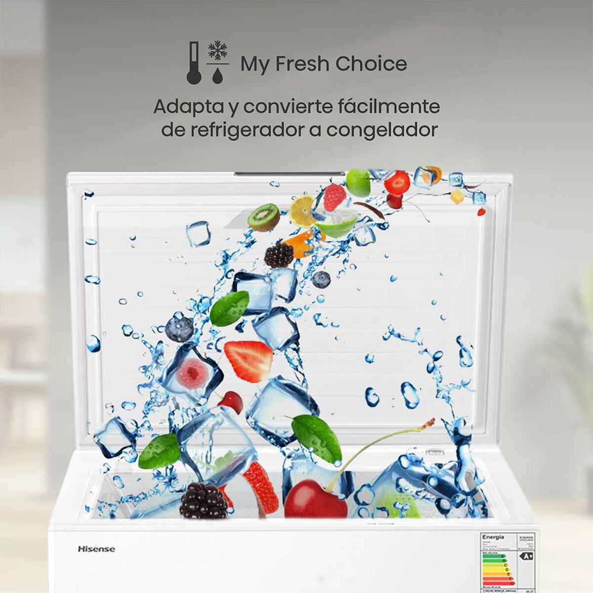 Freezer Horizontal Hisense FC-39DT 297 Lts