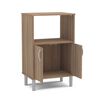 Mueble de Cocina Auxiliar para Microondas Vekkahome Tara Blanco