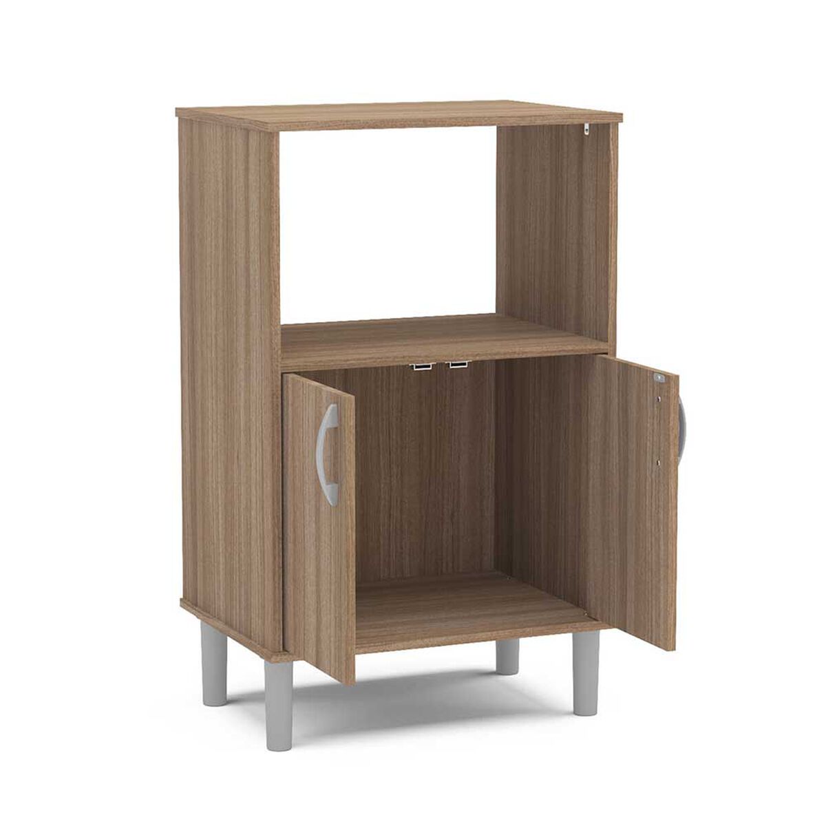 Mueble de Cocina Auxiliar para Microondas Vekkahome Tara Blanco