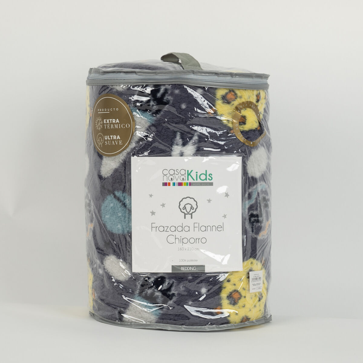 Frazada Sherpa Infantil Estampada Casanova Kids 1,5 Plazas