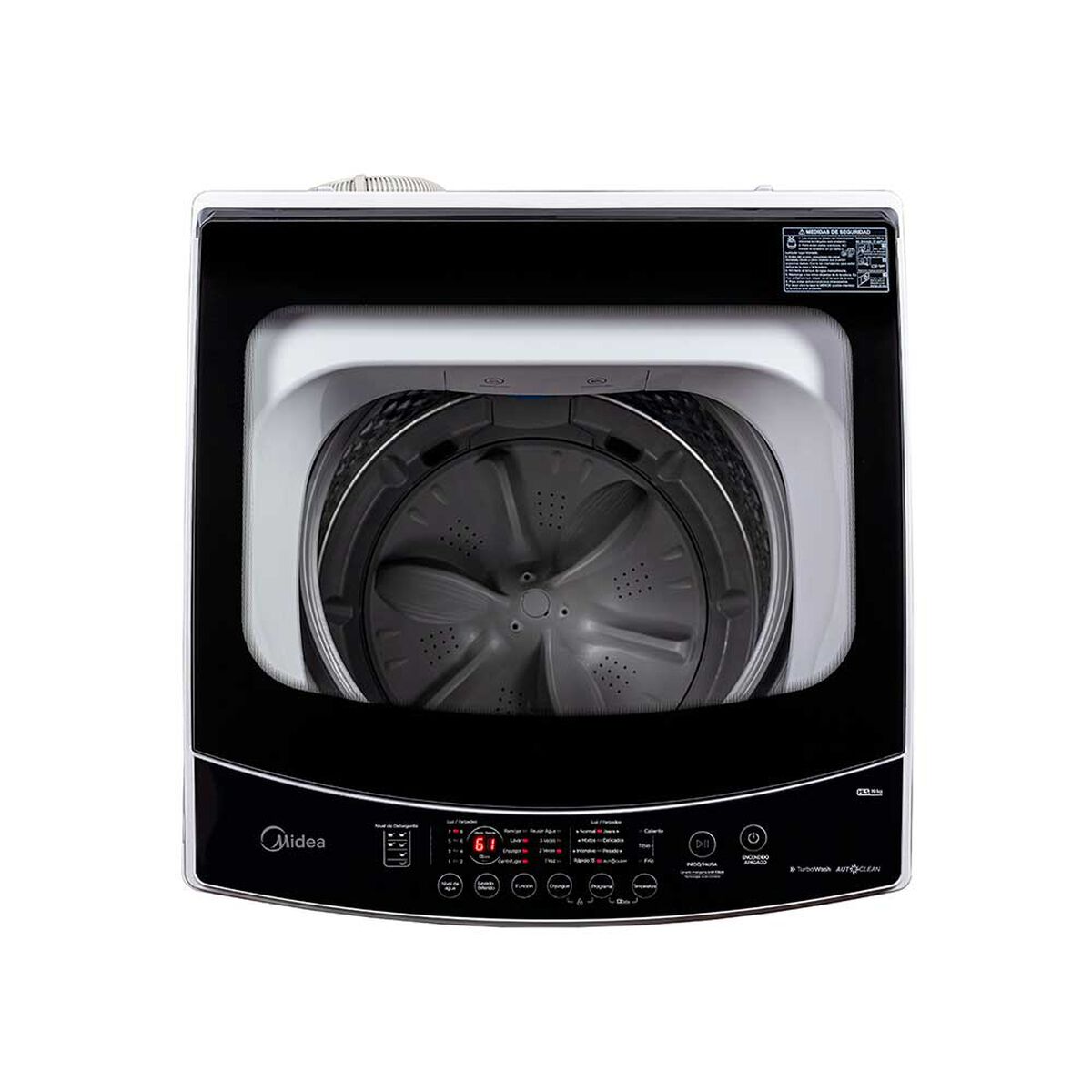 Lavadora Automática Midea MLS-190BE04N 19 kg.