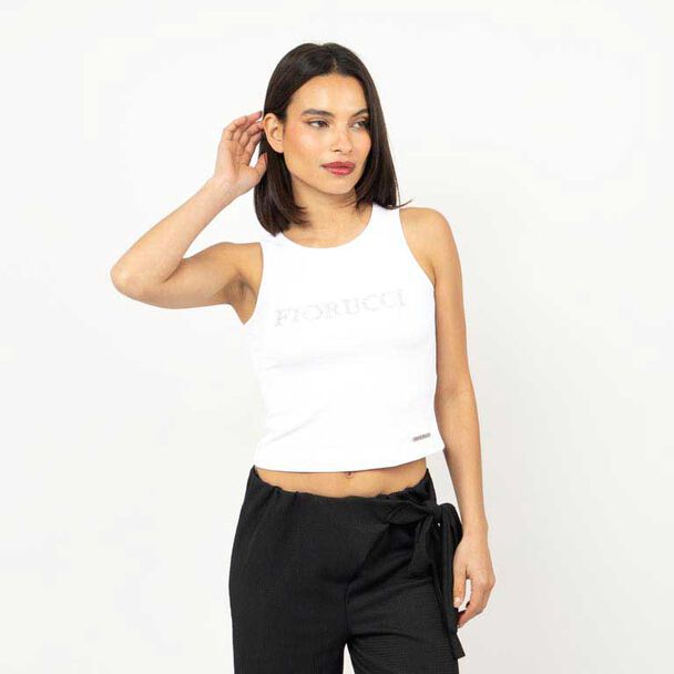 Polera Sin Mangas Mujer Fiorucci