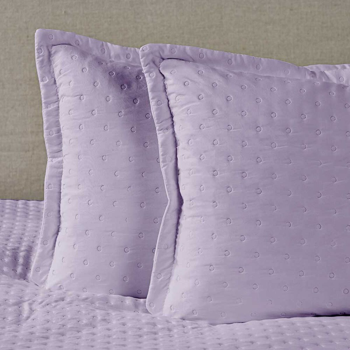 Quilt American Family 2 Plazas Dots Malva