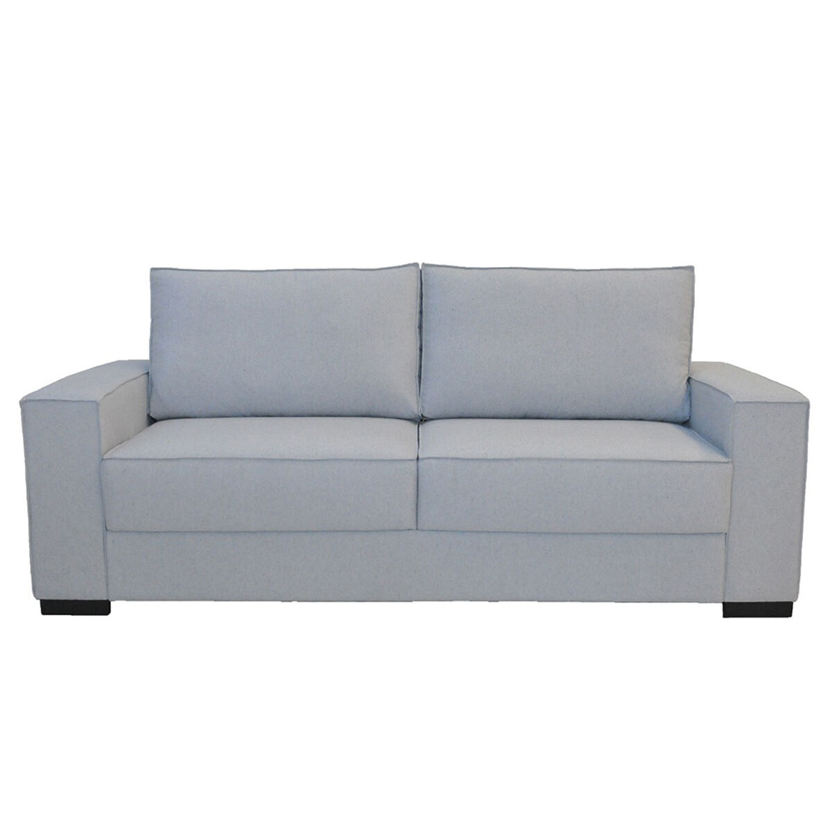 Sofá Tela Kea Potenza 2 Cuerpos Beige