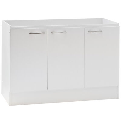 Mueble para Lavaplatos Mobikit Blanco 3 Puertas