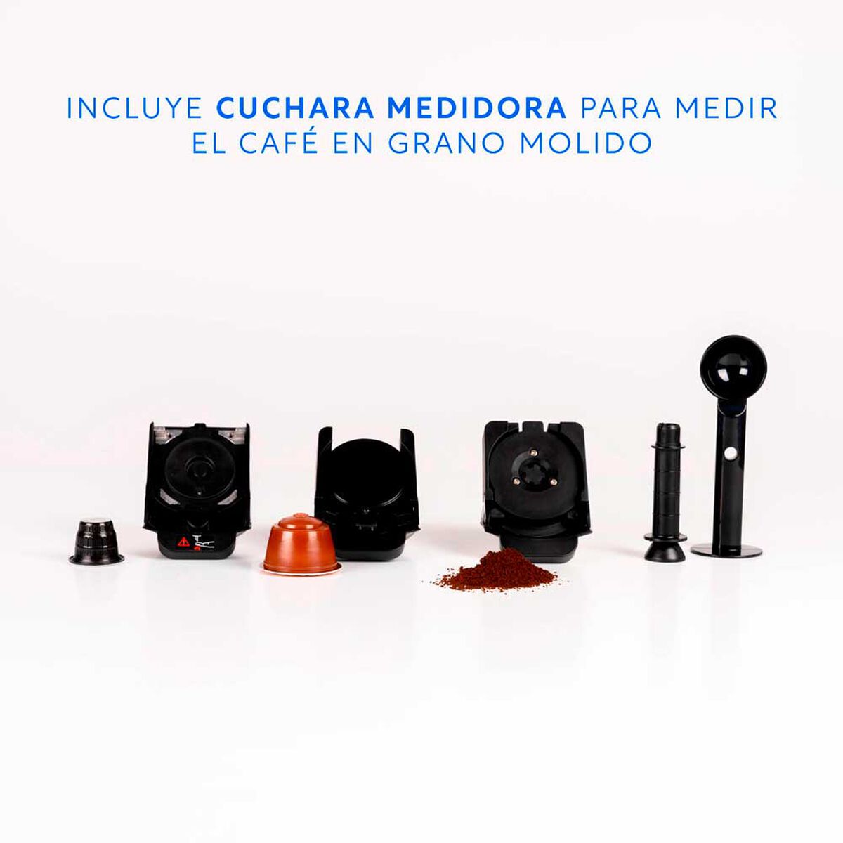 Cafetera Easyways Milano Coffee 3 en 1 Gris 0,6 lts.