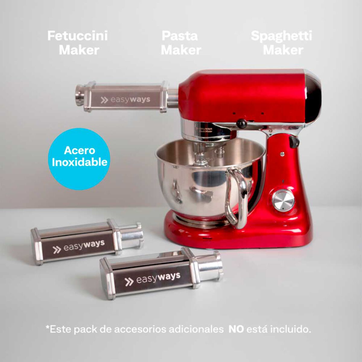 Batidora de pedestal Easyways Hook Mixer  4,7 lts.