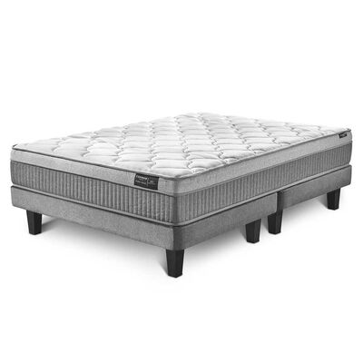 Cama Europea Cannon Base Dividida 2 Plazas Euro Calm
