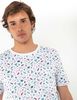 Polera Algodón Estampada Manga Corta Hombre Cutback