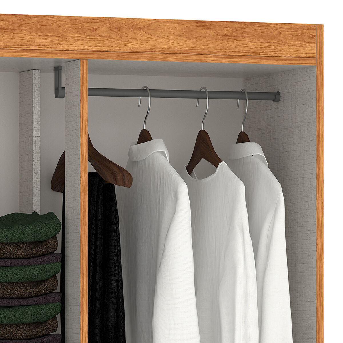 Clóset Vekkahome Porto 3 Puertas 2 Cajones Blanco