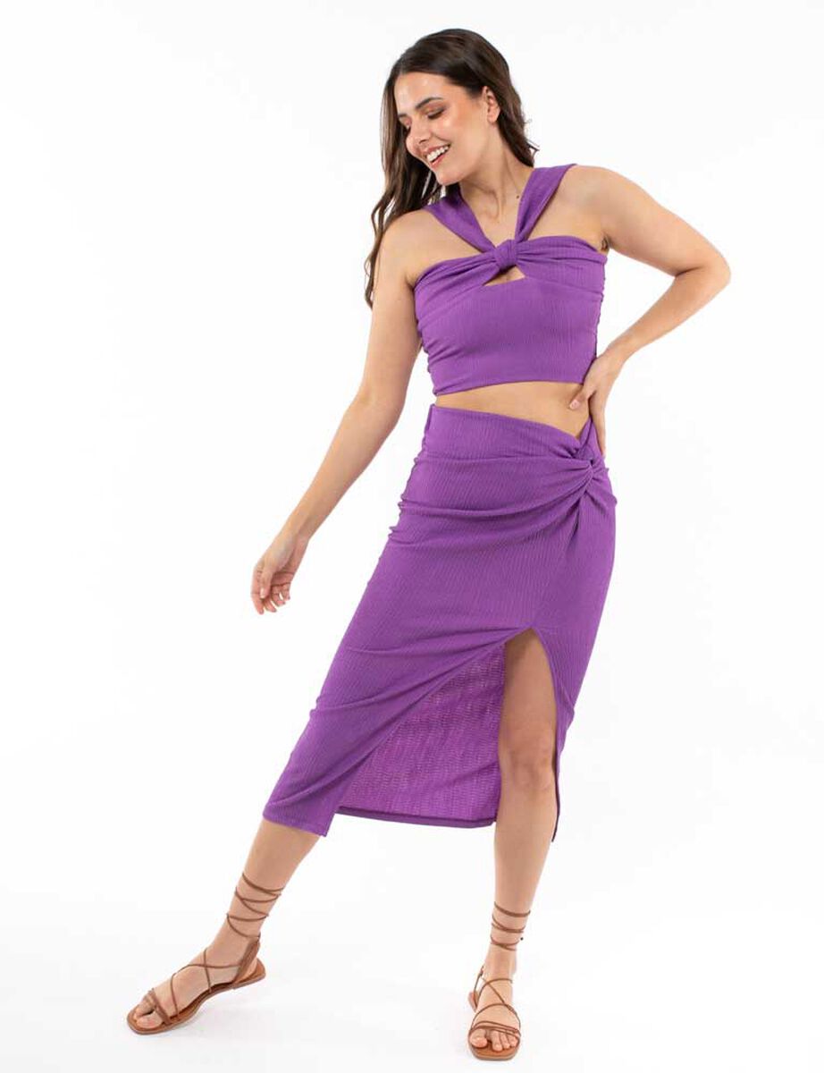 Falda Midi Mujer Zibel