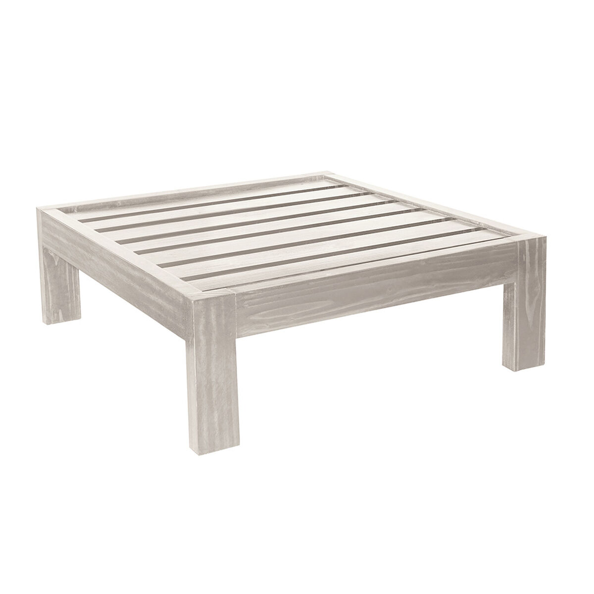 Pouf para Terraza Innovamuebles Laurel 1 Cuerpo Gris Perla 