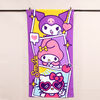 Toalla de Playa Sanrio-Hello Kitty Smile 70x140 cm + Lentes de Sol y Bolso