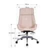 Silla de Escritorio Rodler Velmar Beige