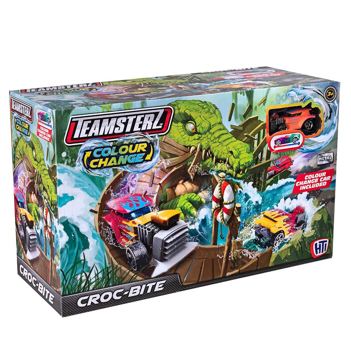Pista de Auto Croc-Bite Teamsterz