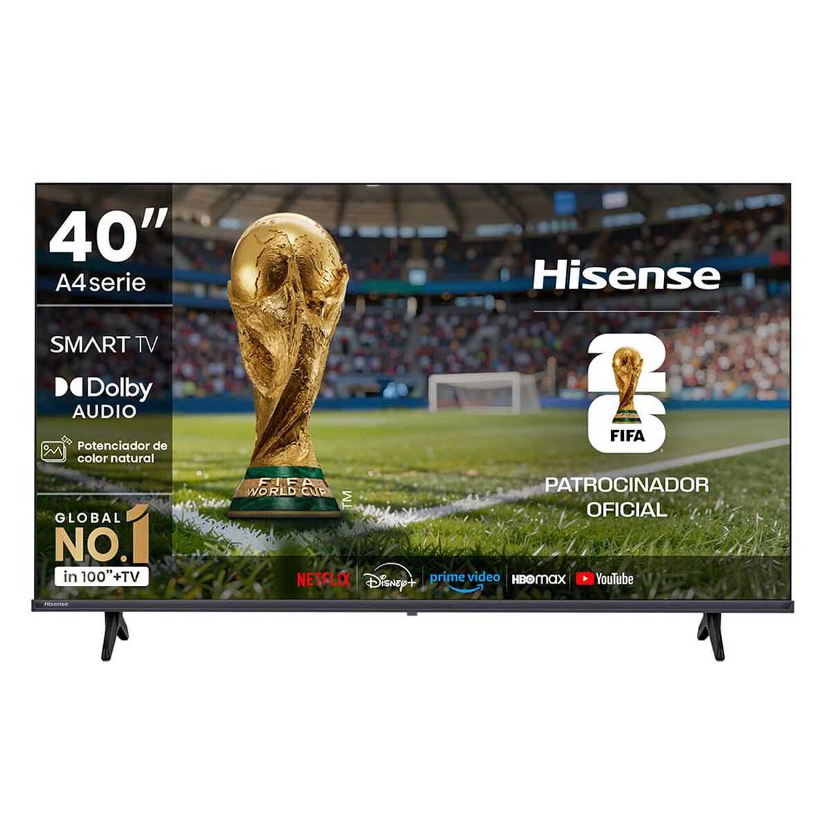 LED 40" Hisense Full HD 40A4NV