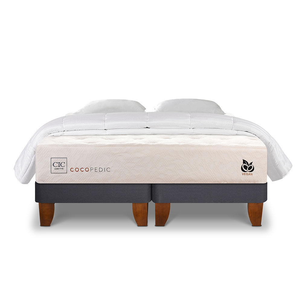 Cama Europea CIC Base Dividida King Cocopedic