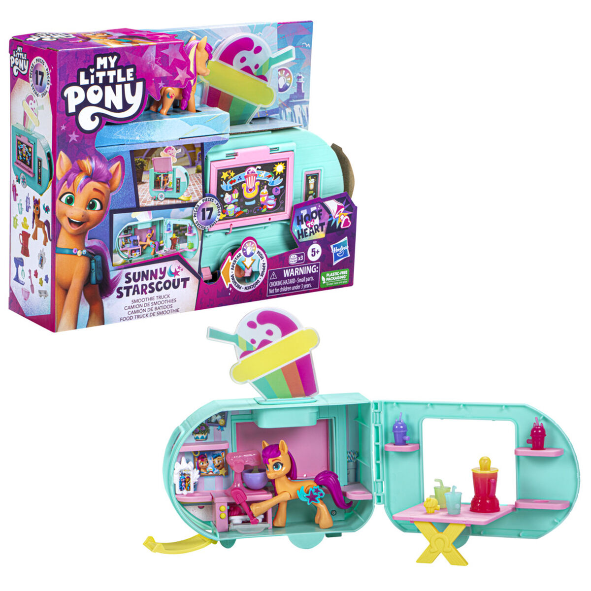 Muñeca My Little Pony Sunny Starscout Camión de Batidos