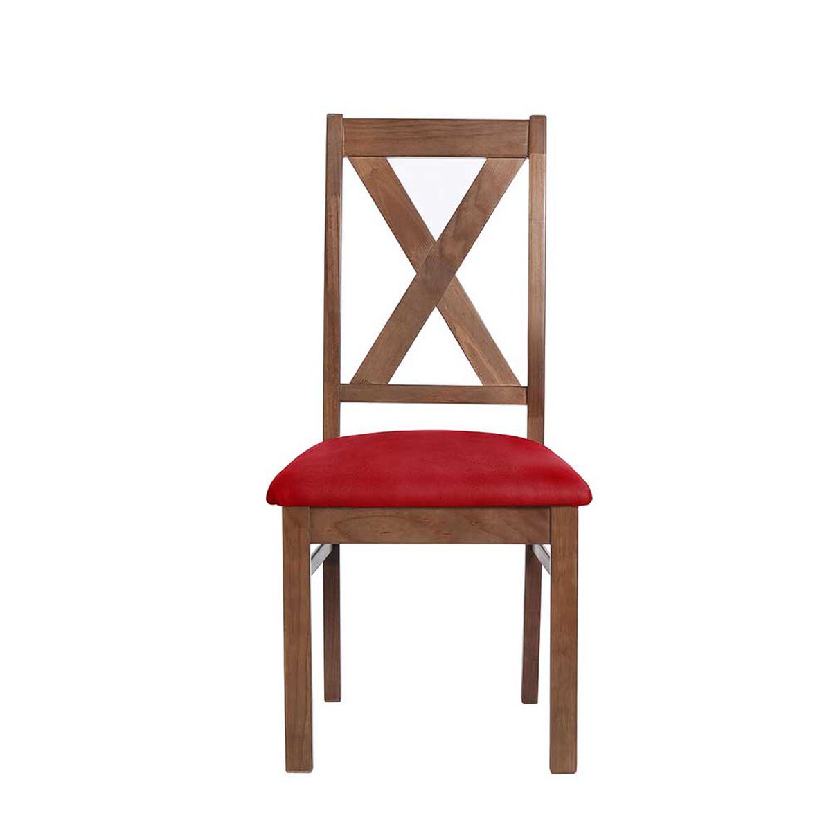 Juego de Comedor Latam Home Alicante 6 Sillas Rojo