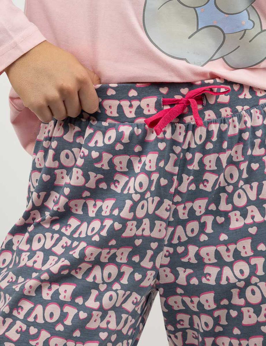 Pantalón de Pijama Largo Mujer Icono