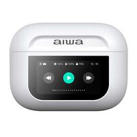 Audífonos Bluetooth In Ear Aiwa Aw-twsgpro Blancos