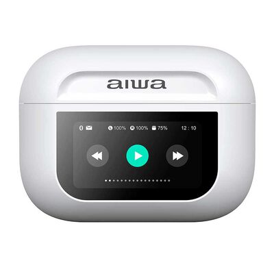 Imagen 1 del producto Audífonos Bluetooth In Ear Aiwa Aw-twsgpro Blancos