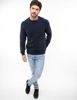 Imagen 2 del producto Sweater Hombre Zibel Azul, Melange, Negro, Verde