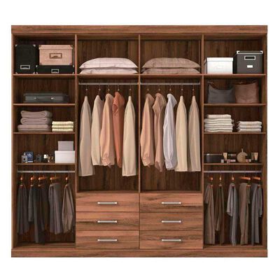 Imagen 2 del producto Clóset Altavision Master 8 Puertas 6 Cajones Café