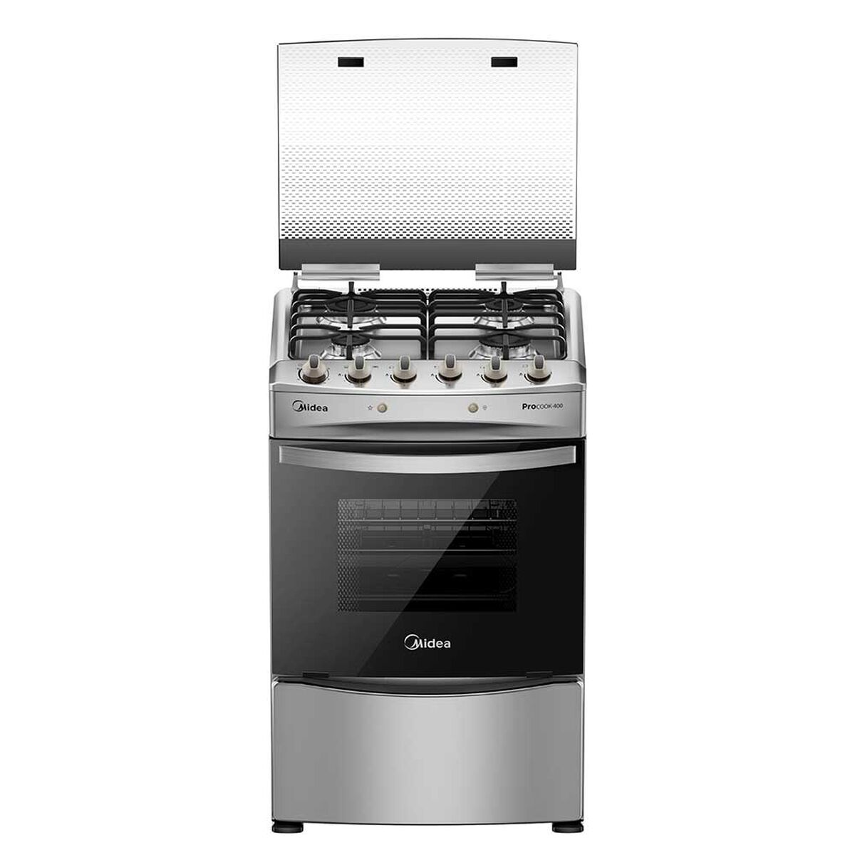 Cocina a Gas Midea MCG-4QPI24NS 4 Quemadores