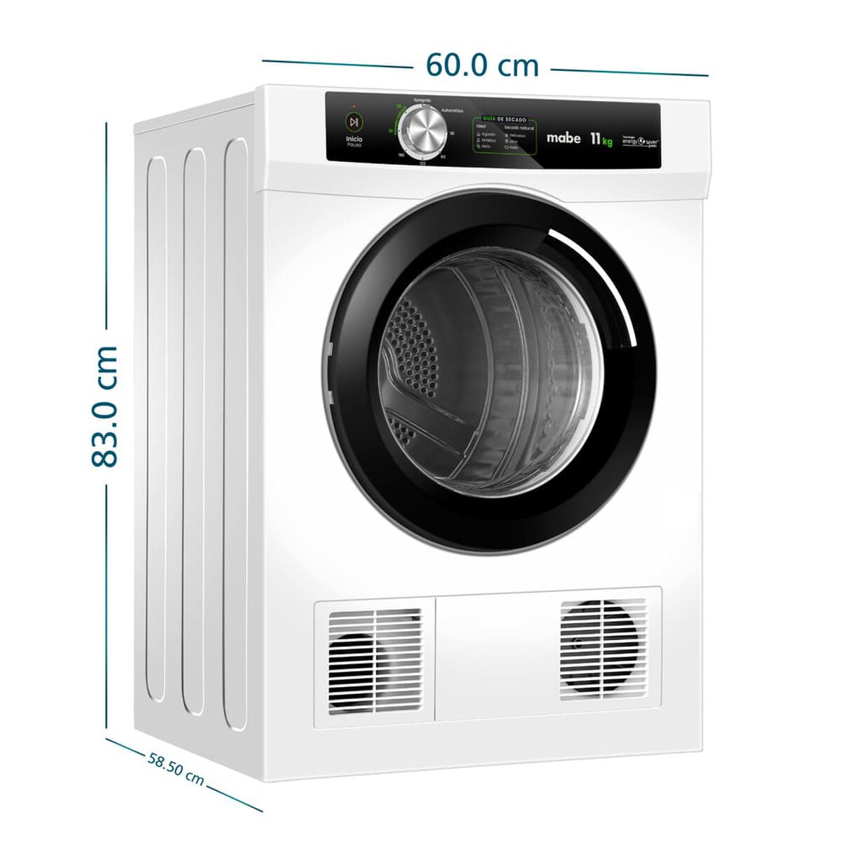 Secadora Mabe Sem011Vbcl0 11 kg Diamond gray