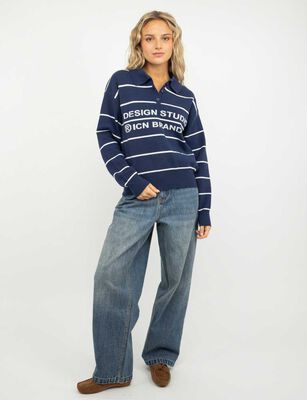 Imagen 2 del producto Sweater Mujer Icono Navy