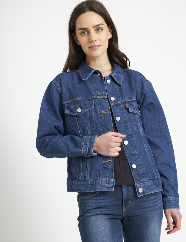 La Polar Casaca De Mezclilla Levis Chaqueta Mujer Levis Abc