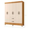 Clóset Vekkahome Mobi 6 Puertas 2 Cajones 
