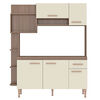Kit Cocina Vekkahome Sofia 5 Puertas Beige