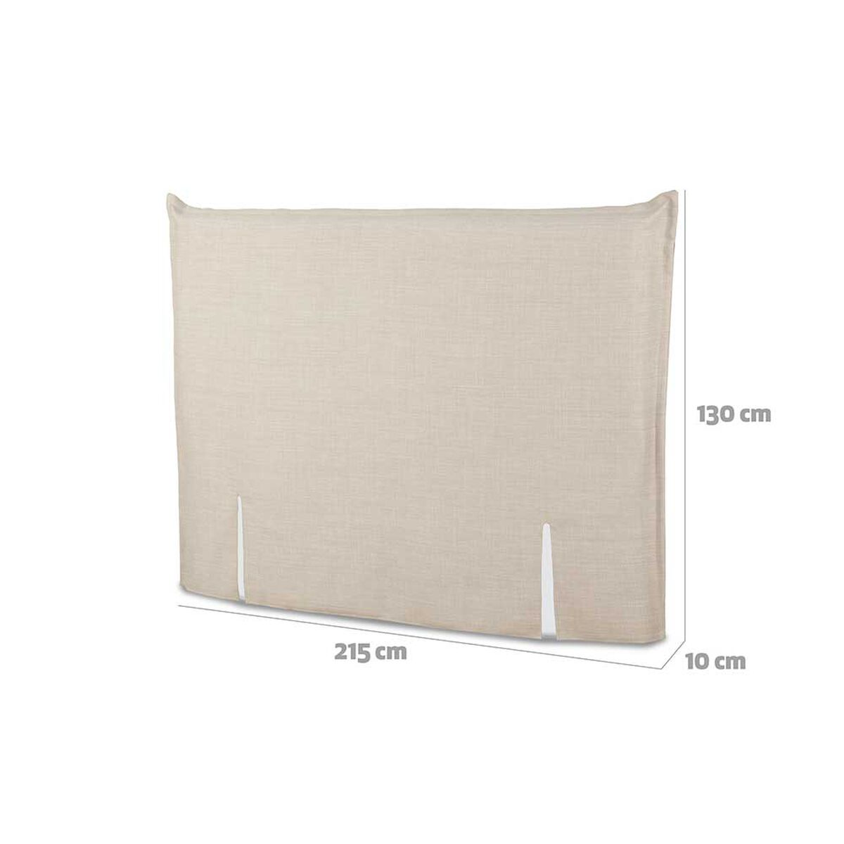 Respaldo CIC S&uacute;per King Tiber Gris Arena Gris Oscuro