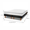 Cama Europea Flex 2 Plazas New Simple