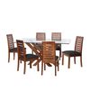 Juego de Comedor Latam Home Merida 6 Sillas Negro